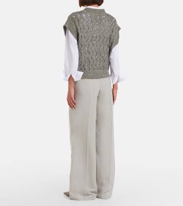 Monili wide-leg pants | Brunello Cucinelli