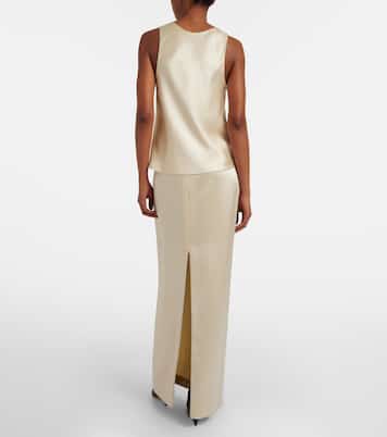 Silk satin maxi skirt | The Row