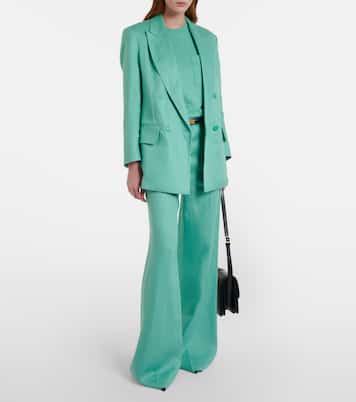 T-shirt Papaia in jersey di cotone con ricamo | Max Mara