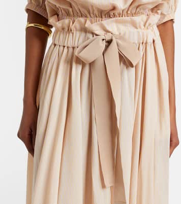 Striped maxi skirt | Patou