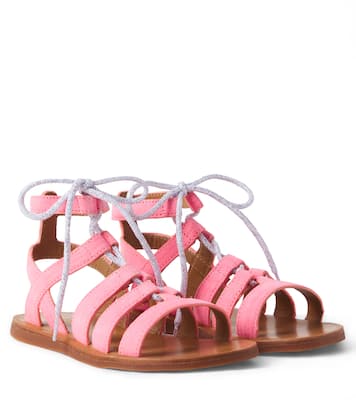 Sandalias Plagette Guily de piel | Pom d'Api