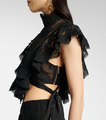 Cropped-Top Luna aus Spitze | Zimmermann