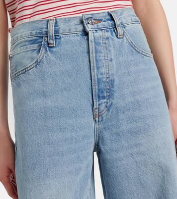 The Collegiate wide-leg jeans | Frame