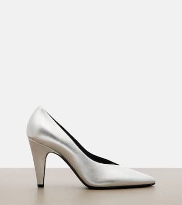 Pumps in pelle metallizzata | Alaïa