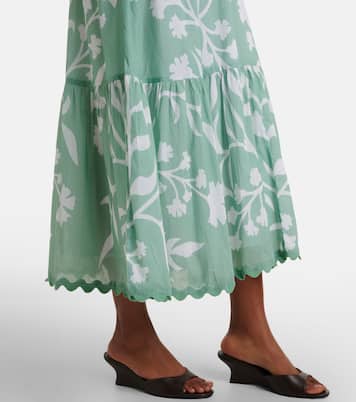 Midikleid aus Baumwolle | Juliet Dunn