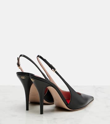 Cuttie leather slingback pumps | Valentino Garavani