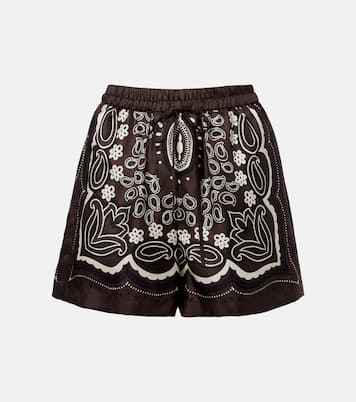 Shorts Frances aus Seiden-Twill | Nili Lotan