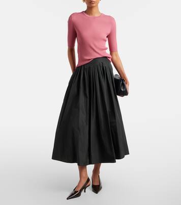 Ribbed-knit wool top | 'S Max Mara