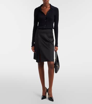 Cardigan aus Rippstrick | Gucci