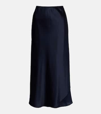 Sense Of Shine silk-blend satin slip skirt | Dorothee Schumacher