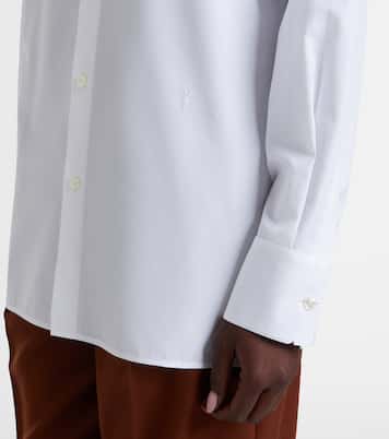 Cotton poplin shirt | Saint Laurent