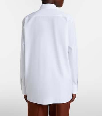Cotton poplin shirt | Saint Laurent