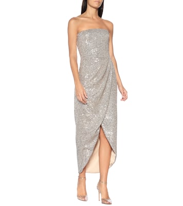 Midikleid mit Pailletten | Rasario