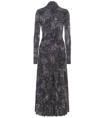 Robe midi imprimée | Victoria Victoria Beckham