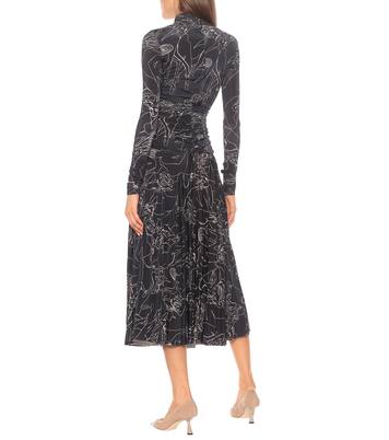 Robe midi imprimée | Victoria Victoria Beckham