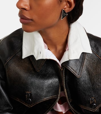 Logo clip-on single earring | Prada