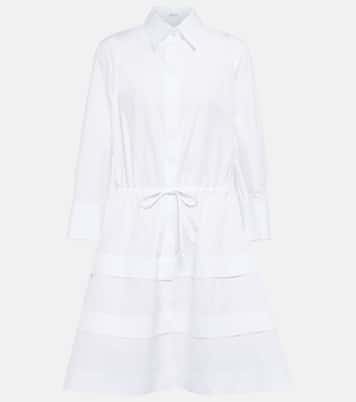 Hemdblusenkleid aus Baumwollpopeline | Alaïa
