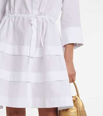 Hemdblusenkleid aus Baumwollpopeline | Alaïa