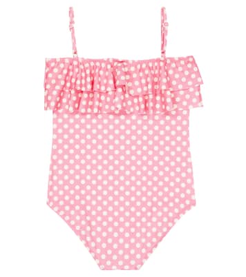 Baby Ivy polka-dot swimsuit | Melissa Odabash Kids