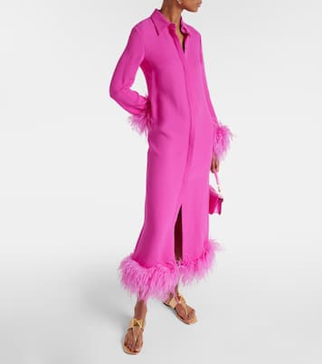 Sandalen One Stud aus Metallic-Leder | Valentino Garavani