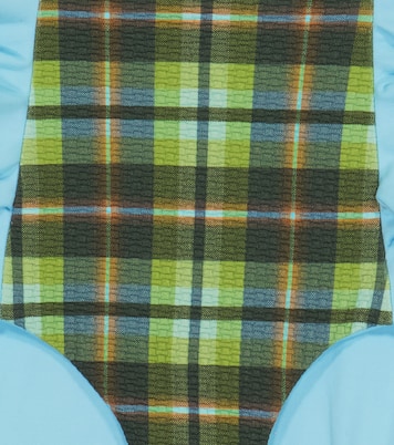Culotte de bikini Bumby Kayeta à carreaux | Marysia Bumby