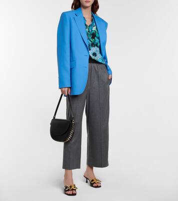 Blouse en crêpe de soie à fleurs | Stella McCartney