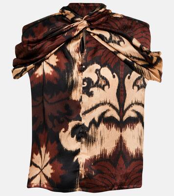 Blouse Honor Your Soul en soie | Johanna Ortiz