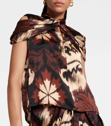 Blouse Honor Your Soul en soie | Johanna Ortiz