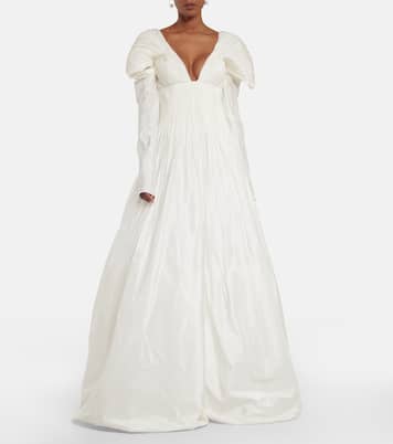 Bridal Tabitha silk gown | Danielle Frankel