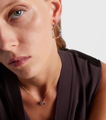 Ohrringe aus 18kt Roségold mit Saphiren | Suzanne Kalan