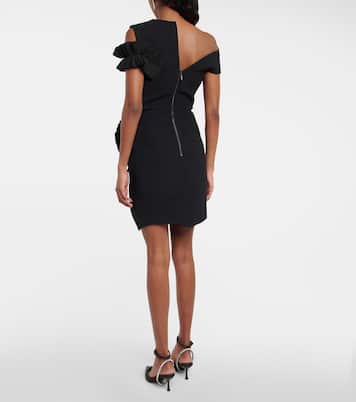 Miniabito Avery in crêpe con ruches | Maticevski