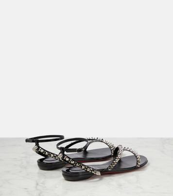 Mafaldina Spikes leather sandals | Christian Louboutin