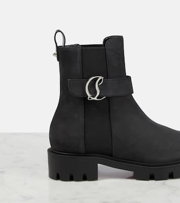 Bottines CL Chelsea en daim | Christian Louboutin