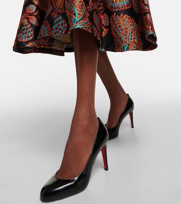 Pumppie 85 patent leather pumps | Christian Louboutin
