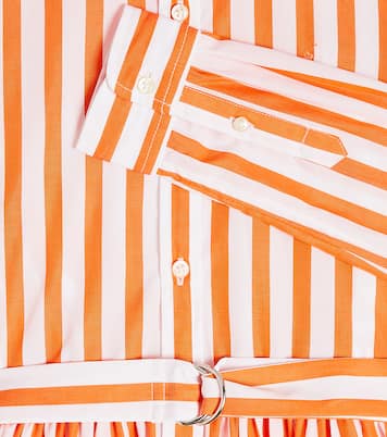 Striped cotton poplin shirt dress | Polo Ralph Lauren Kids