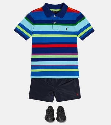 Oztral mesh and leather sneakers | Adidas Originals Kids