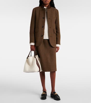 Tote Bale Large mit Leder | Loro Piana