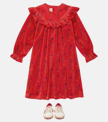 Printed cotton-blend dress | Jellymallow