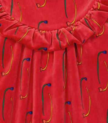 Printed cotton-blend dress | Jellymallow