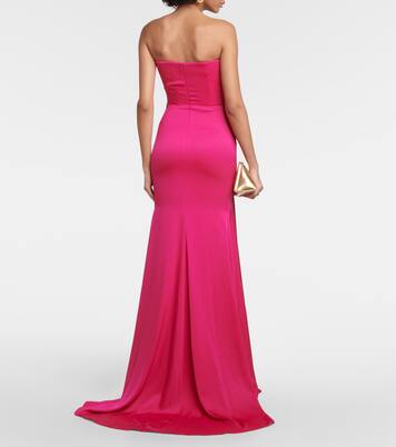 Robe aus Satin | Alex Perry