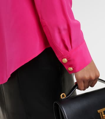 Hemd aus Crêpe de Chine aus Seide | Balmain