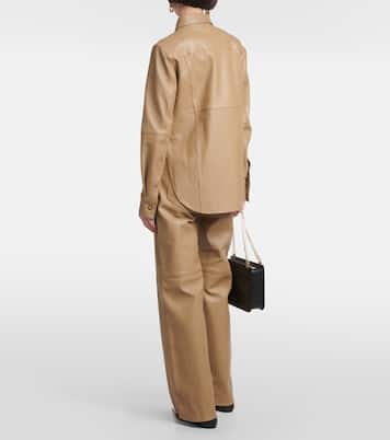 Hemd aus Leder | Toteme