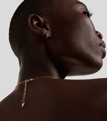 Diamond Illusion 18kt gold choker with diamonds | Shay Jewelry