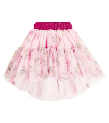 Gonna in tulle con stampa | Monnalisa