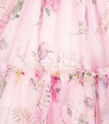 Gonna in tulle con stampa | Monnalisa