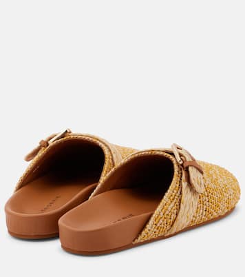 Quinta raffia mules | Clergerie