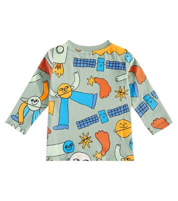 Baby printed cotton jersey T-shirt | Stella McCartney Kids
