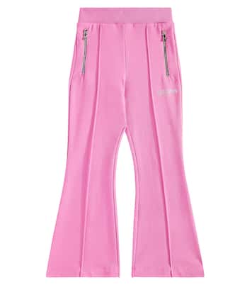 Cotton wide-leg pants | Balmain Kids