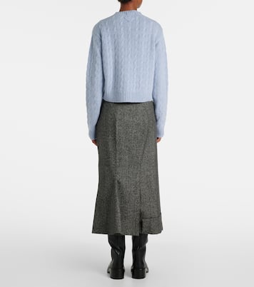 Cardigan aus Re-Cashmere | Prada