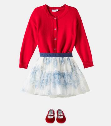 Dorothy glitter velvet ballet flats | Monnalisa